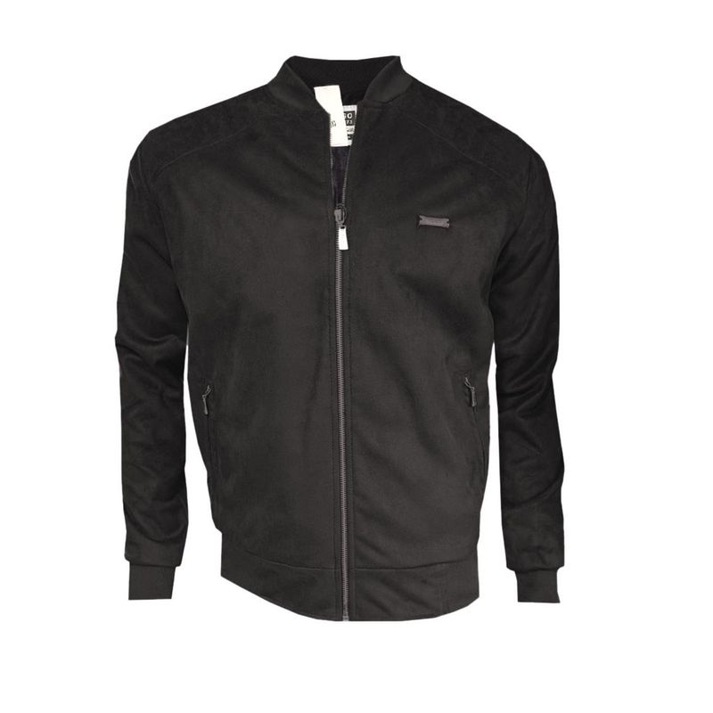 MODA EN CIRCUITO - Chaqueta Beisbolera en Gamuzon para Hombre