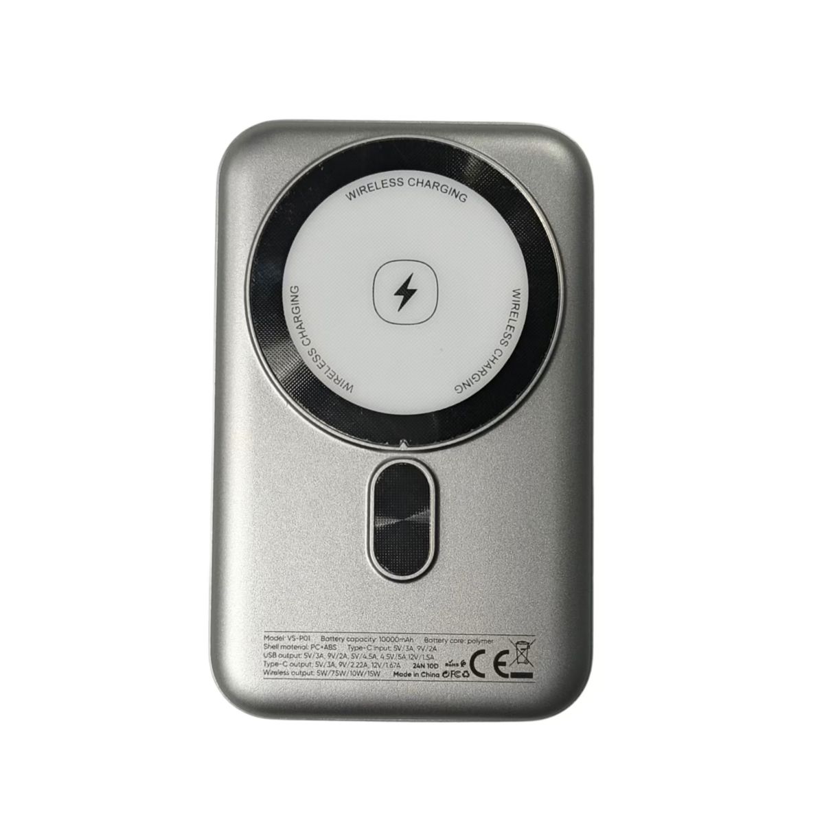 VIDVIE - Power Bank Magnetica Bateria Portatil 10000 mAh  Pb 7009