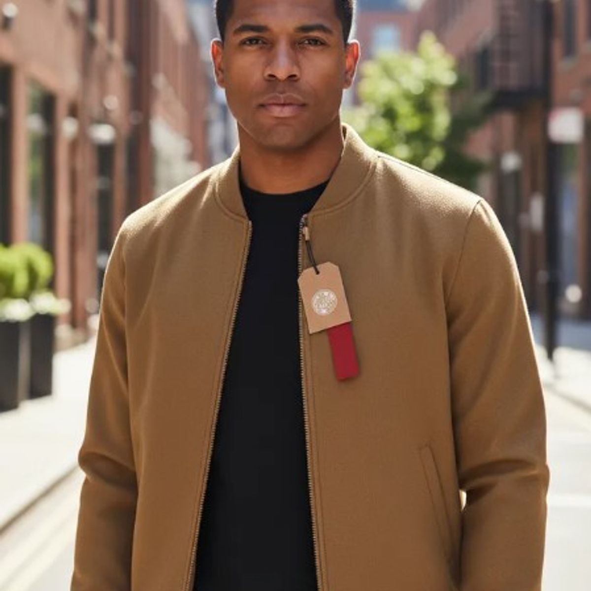 MODA EN CIRCUITO - Chaqueta o Bleiser en Paño Beisbolera para Hombre