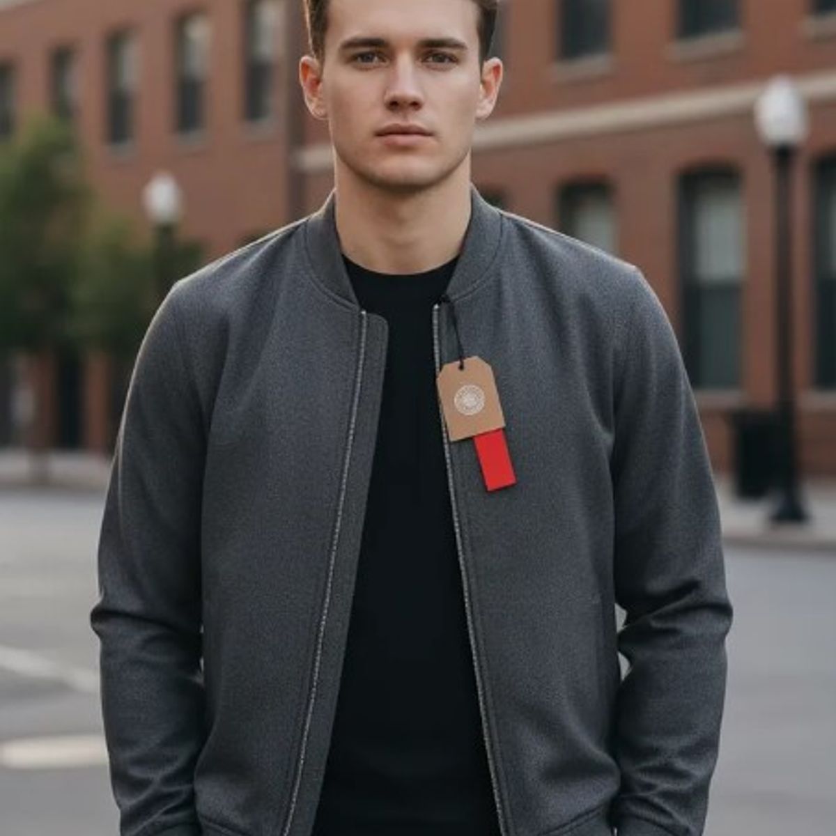 MODA EN CIRCUITO - Chaqueta o Bleiser en Paño Beisbolera para Hombre