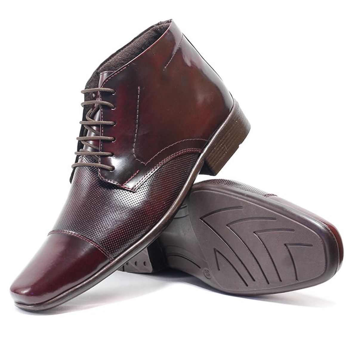 OCAI - Bota Cuero Hombre Vinotinto Ocai Francesco