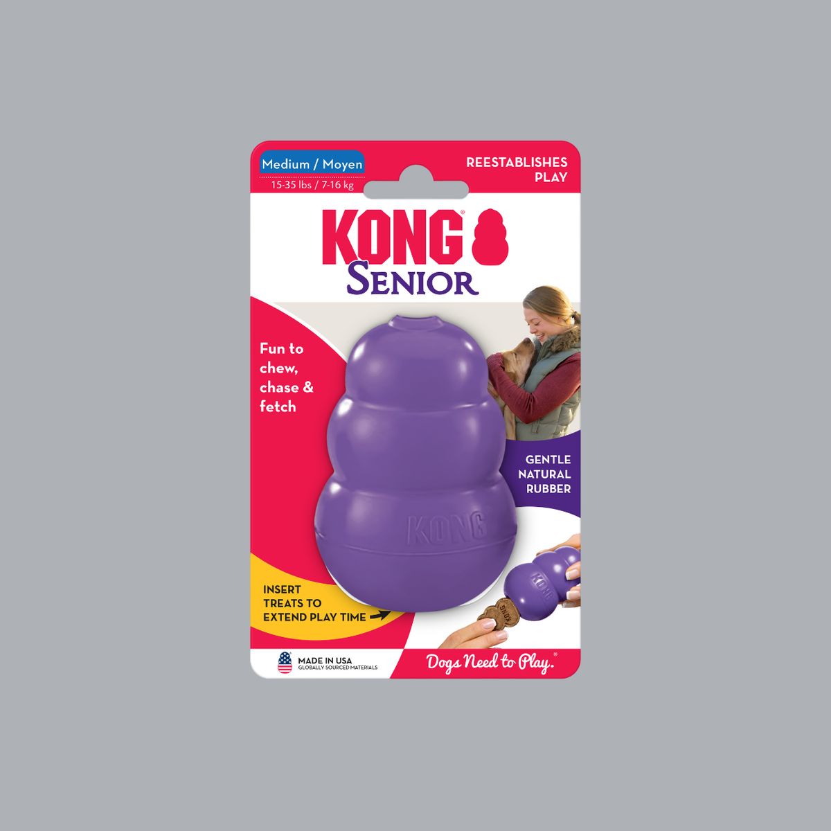 KONG COMPANY - KONG Senior Portapasabocas talla M