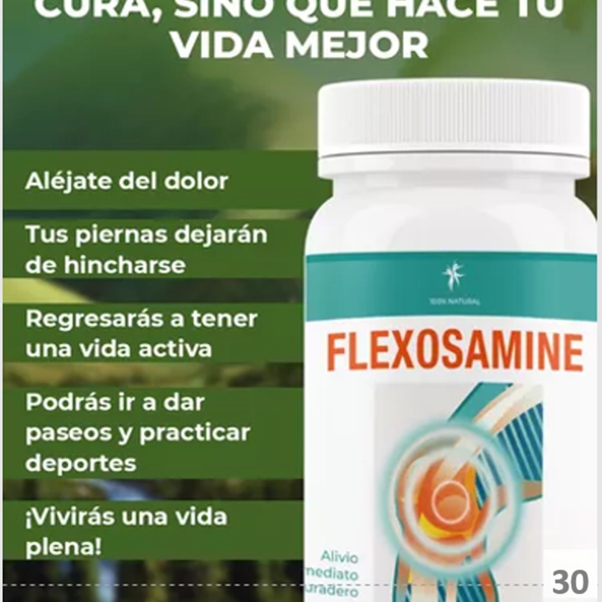 GENERICO - FLEXOSAMINE GLUCOSAMINA  ELIMINA EL DOLOR ARTICULAR + REGALO