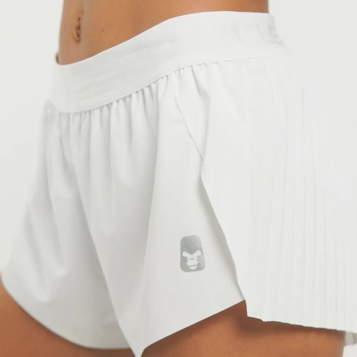 NO RULES - SHORT DEPORTIVO RUNNING PERFORMANCE BLANCO.