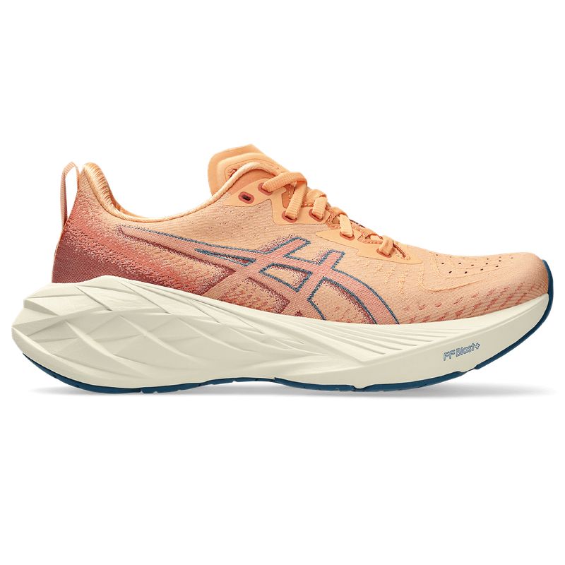 ASICS - Asics Novablast 4 Tenis naranja de mujer para correr