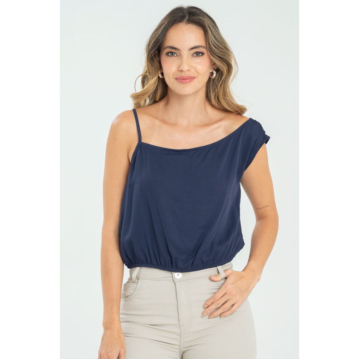 RAGGED - Blusa ozmillen Azul oscuro Ragged.