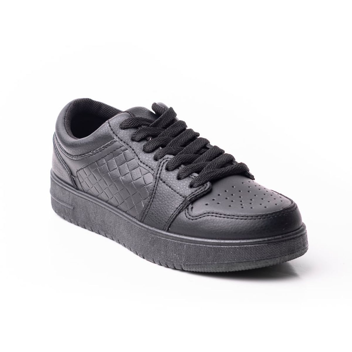 PRICE SHOES - Price Shoes Tenis Casual Mujer 702PU17W01NEGRO