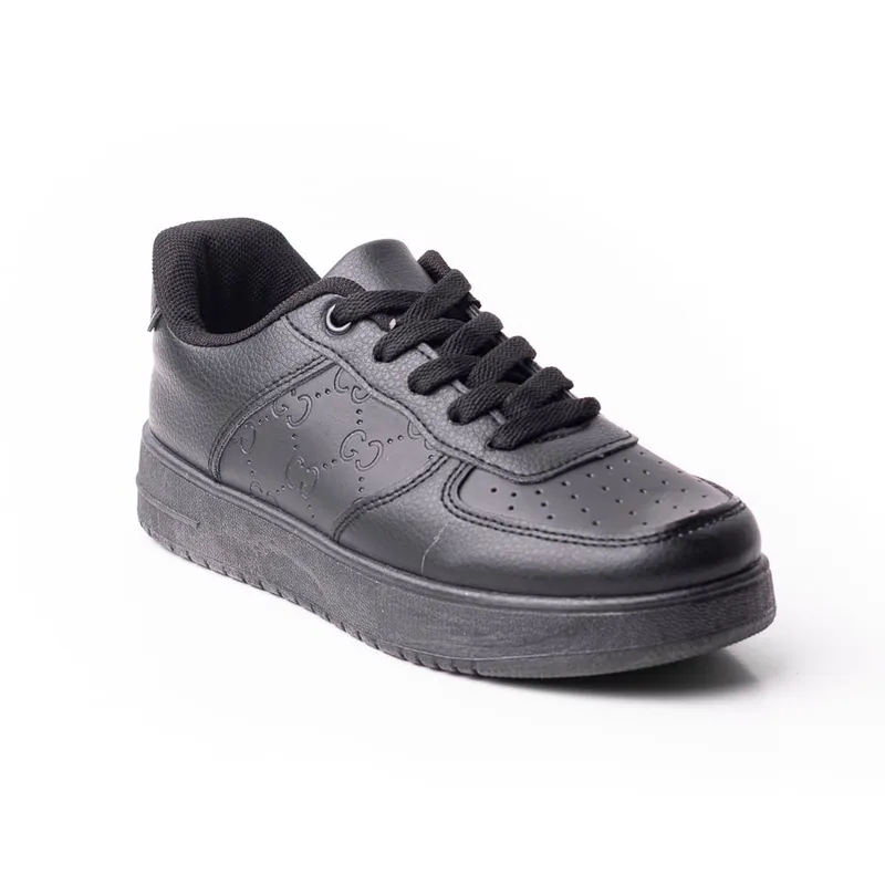 PRICE SHOES - Price Shoes Tenis Casual Mujer 702PU11W19NEGRO