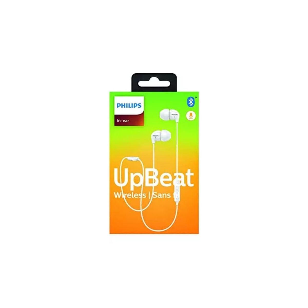PHILIPS - Audífonos Inalámbricos Philips Upbeat Blanco