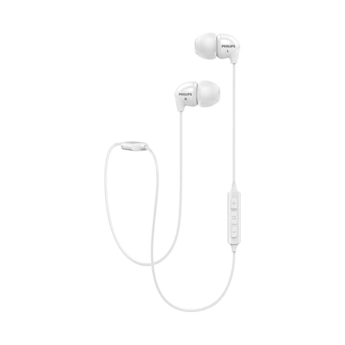 PHILIPS - Audífonos Inalámbricos Philips Upbeat Blanco
