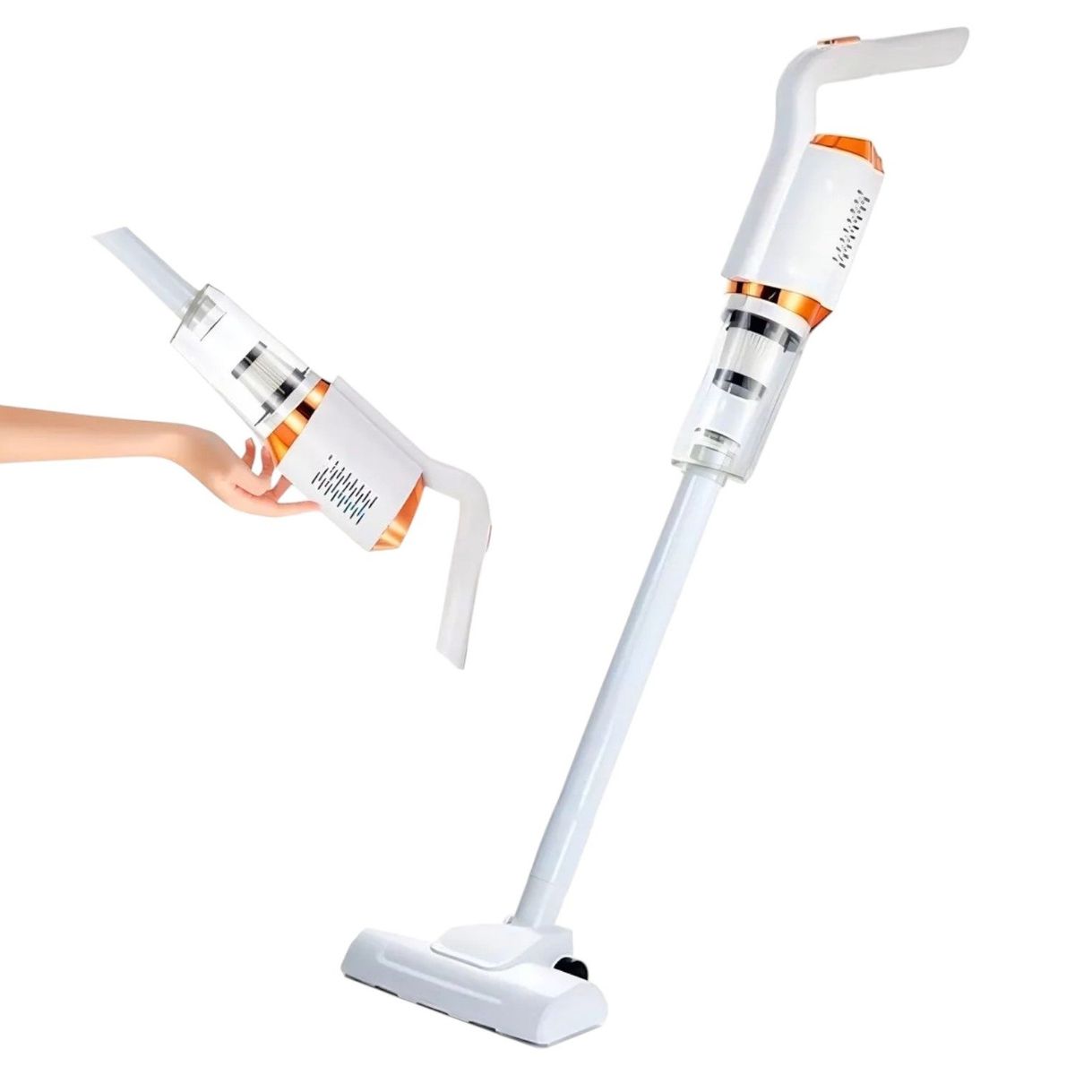 GENERICO - Aspiradora 2 en 1 Portatil Ligera Multiuso Para Hogar