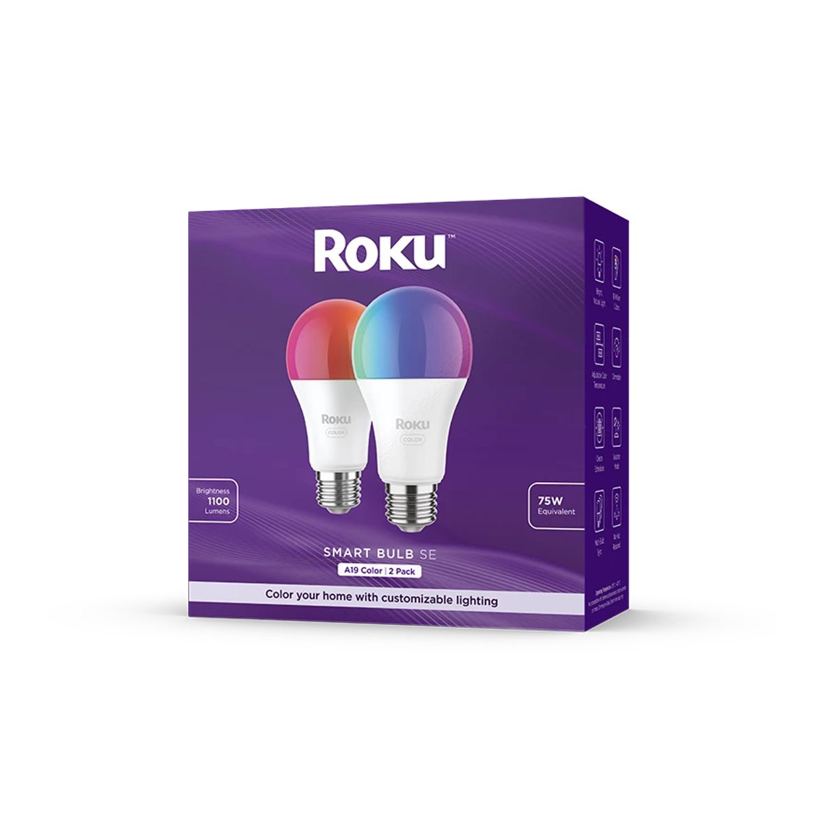 ROKU - Bombillo Roku Smart Bulb X 2 Unds