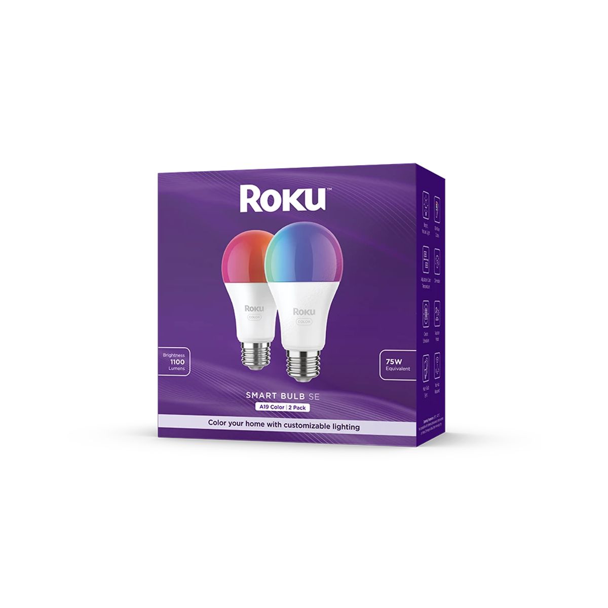 ROKU - Bombillo Roku Smart Bulb X 2 Unds