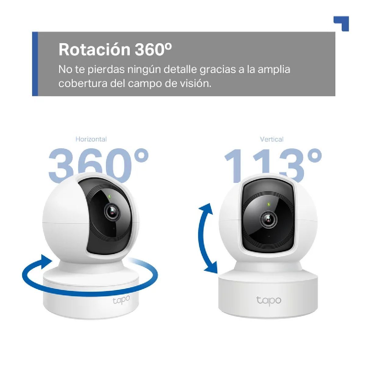 TP LINK - Camara de Seguridad Tp Link Robótica 2k Interior TAPOC212