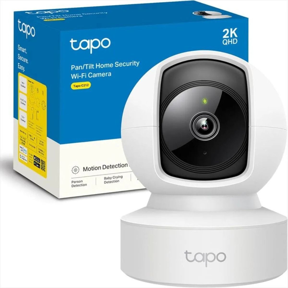 TP LINK - Camara de Seguridad Tp Link Robótica 2k Interior TAPOC212