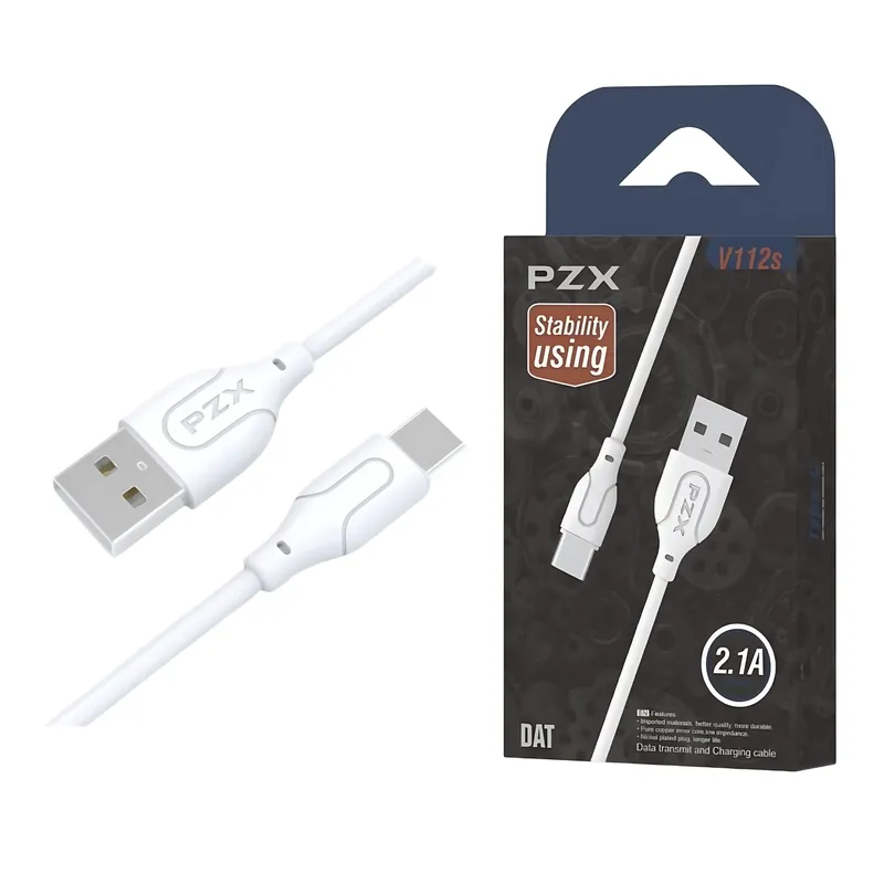 GENERICO - Cable De Carga Y Datos 1 Metro Tipo C Siliconado V112s Pzx