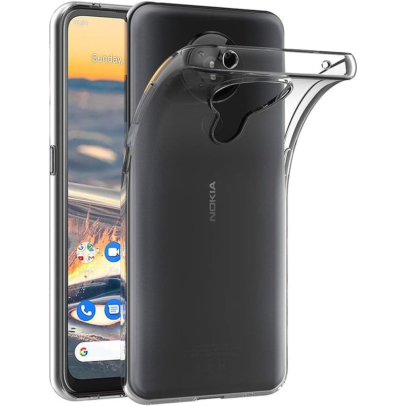 GENERICO - Funda Goma Transparente Para NOKIA 5.3