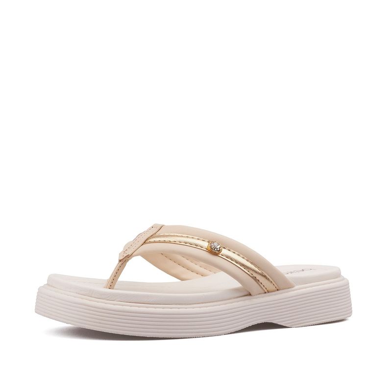 BEIRA RIO - Sandalia playera para mujer Beira Rio 0228537-102CREMA