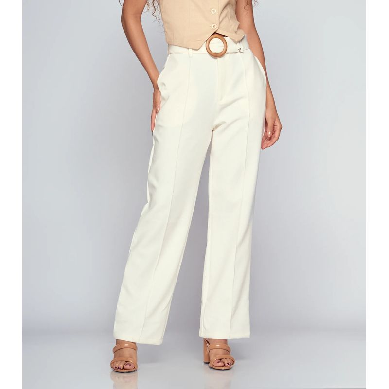 DEREK - Pantalon Unicolor Derek