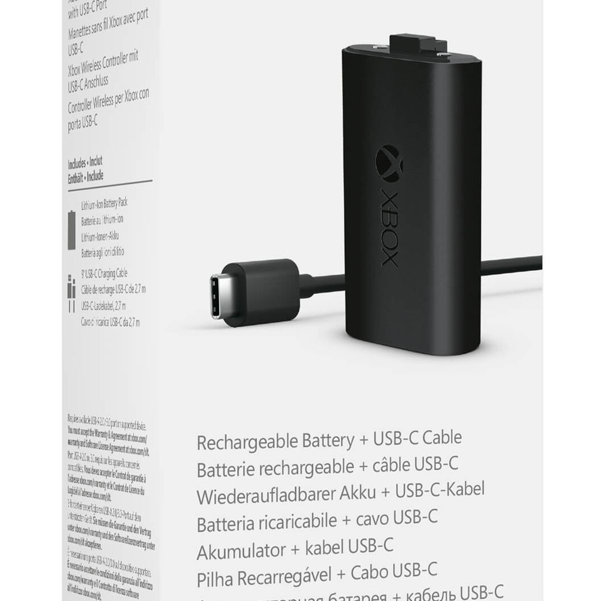 XBOX - Batería recargable Xbox + Cable USB-C