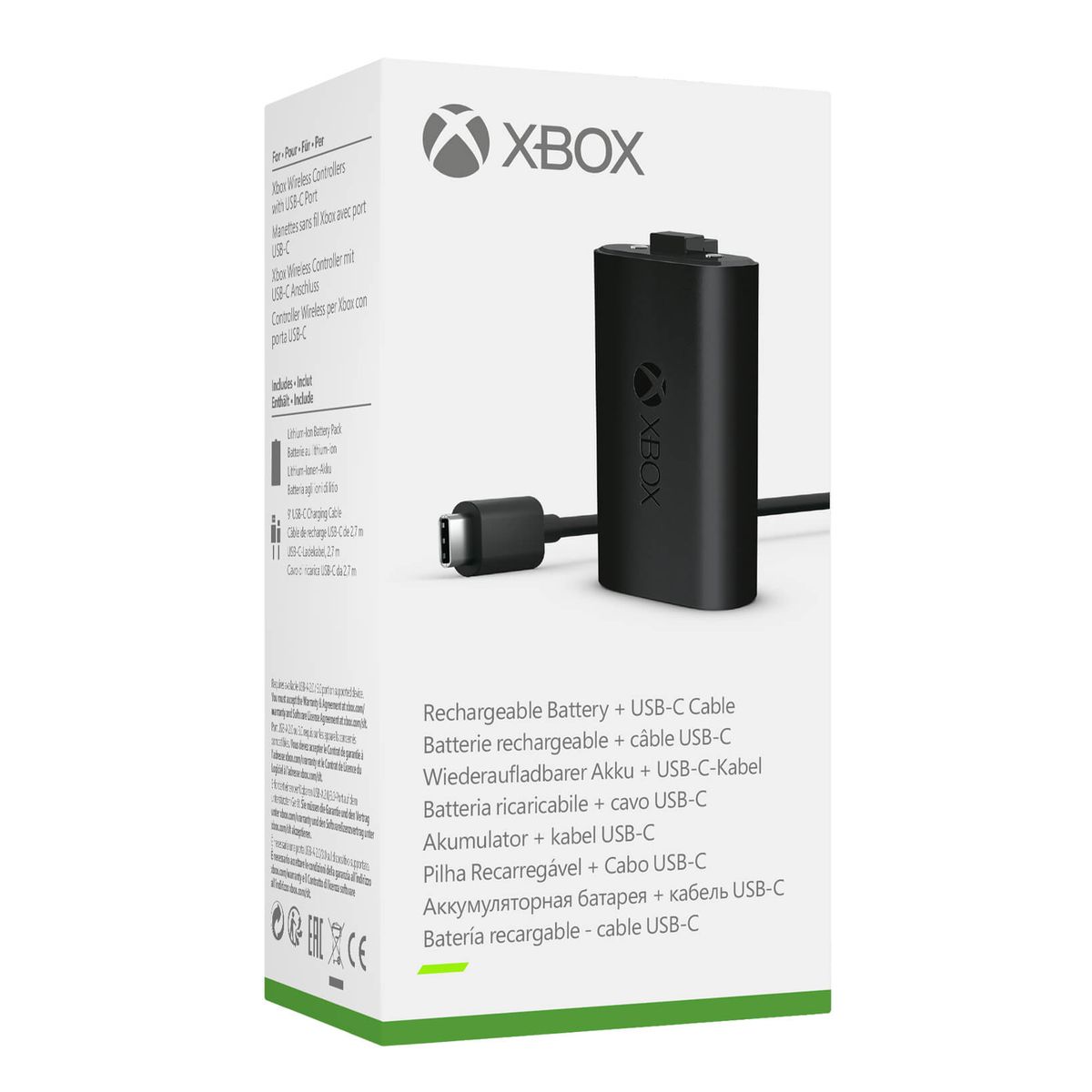 XBOX - Batería recargable Xbox + Cable USB-C