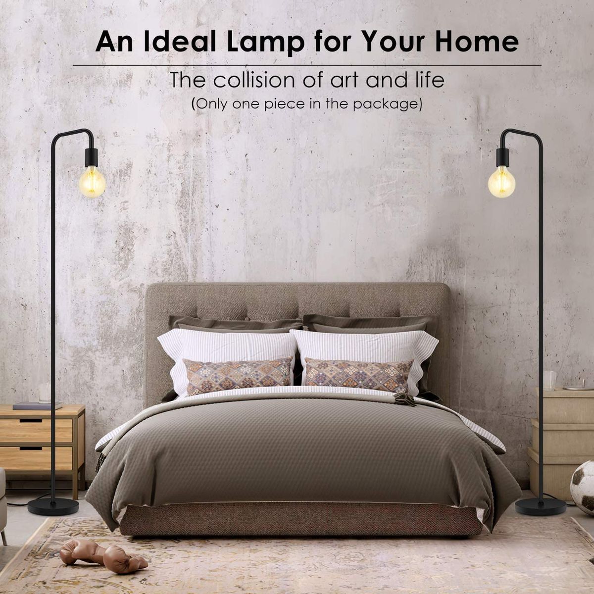 GENERICO - Lámpara De Pie Led Para Habitación Oficina Sala Moderna