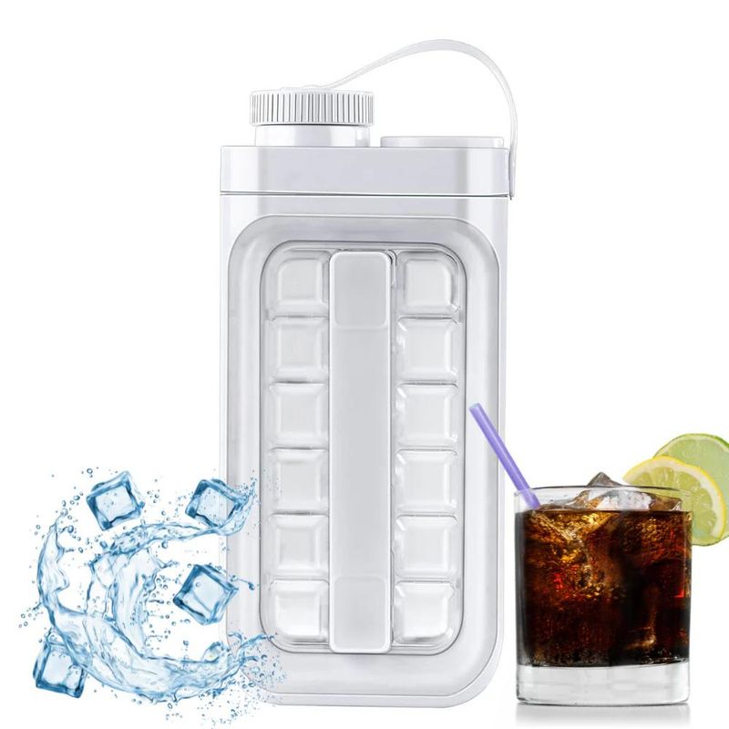 GENERICO - Hielera Portátil Botella Ideal Para Hacer Cubos De Hielo