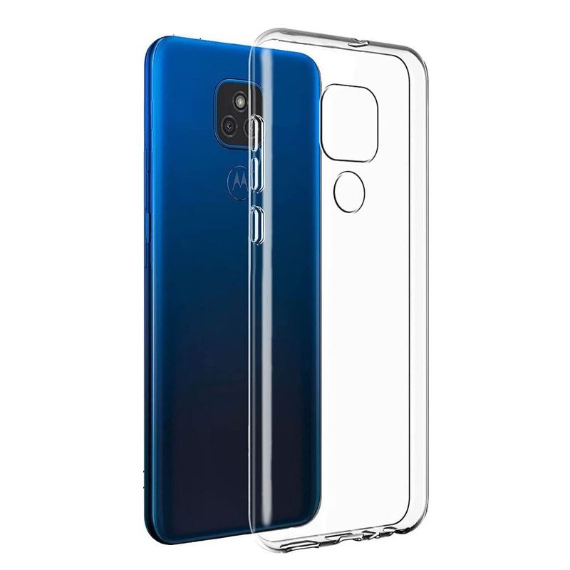 GENERICO - Funda Goma Transparente Para MOTOROLA MOTO E7 PLUS