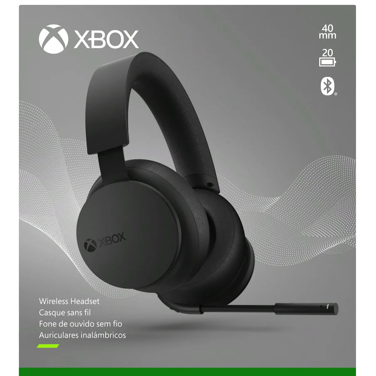 XBOX - Diadema inalámbrica XBOX On Ear Series Series Negro