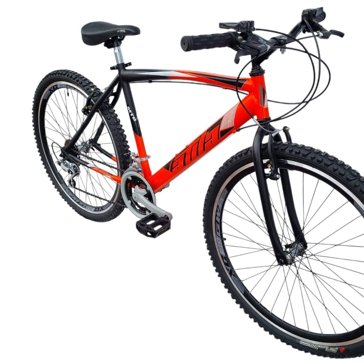 ATILA - Bicicleta Todo Terreno Rin 26 En Acero 18 Velocidades Aro Dp