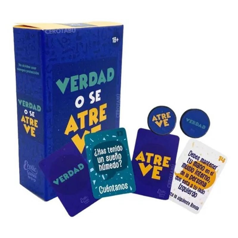 GENERICO - Juego Erotico Verdad O Se Atreve