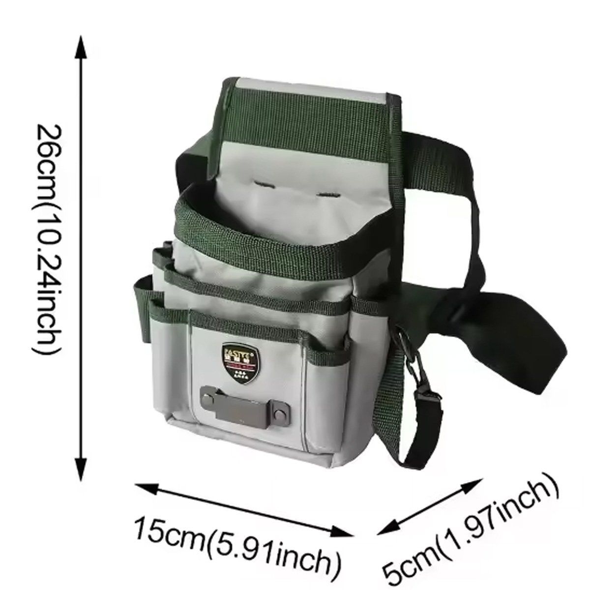 GENERICO - Bolso Cinturon De Herramientas Organizador Porta Herramienta