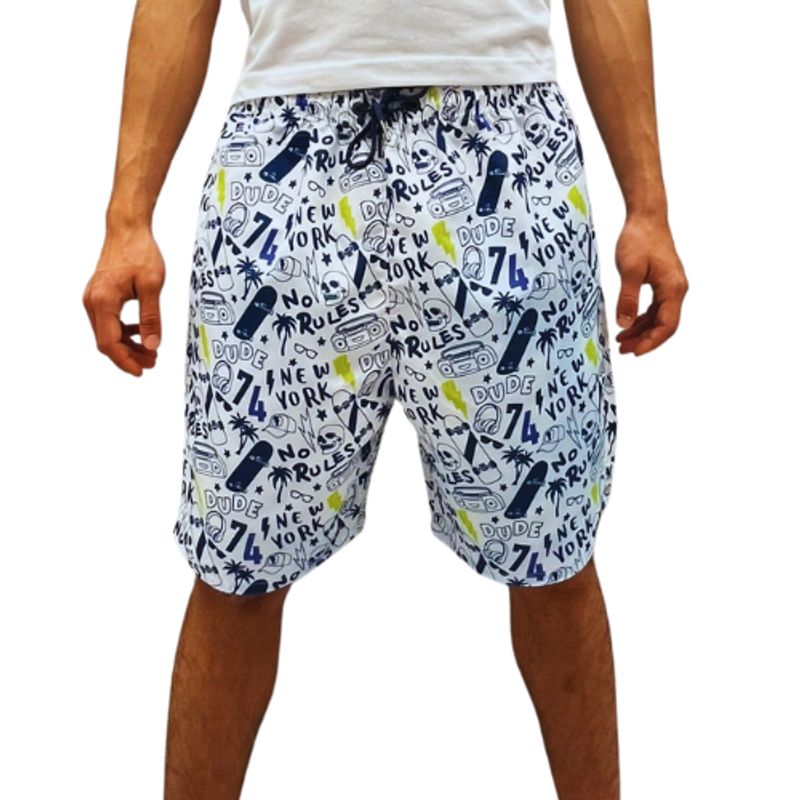 SHAKTIS - Pantaloneta Shaktis Estampada Antifluido Multicolor 1314.