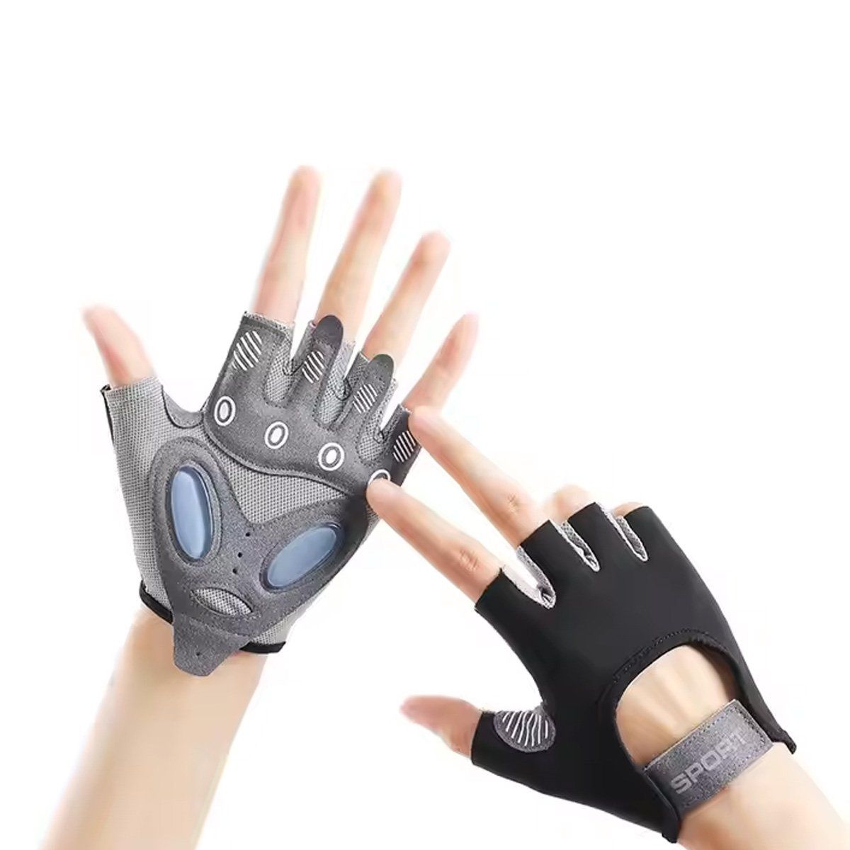 GENERICO - Guantes Deportivos Antideslizantes Entrenamiento Gimnasio