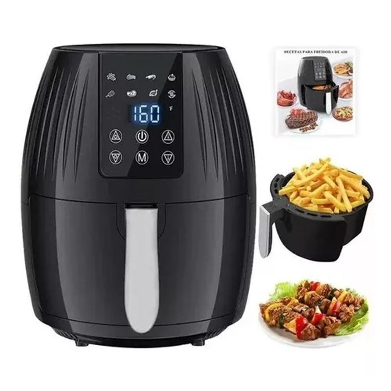 GENERICO - Freidora De Aire Tigers Esencial De 45l Color Negro 110v