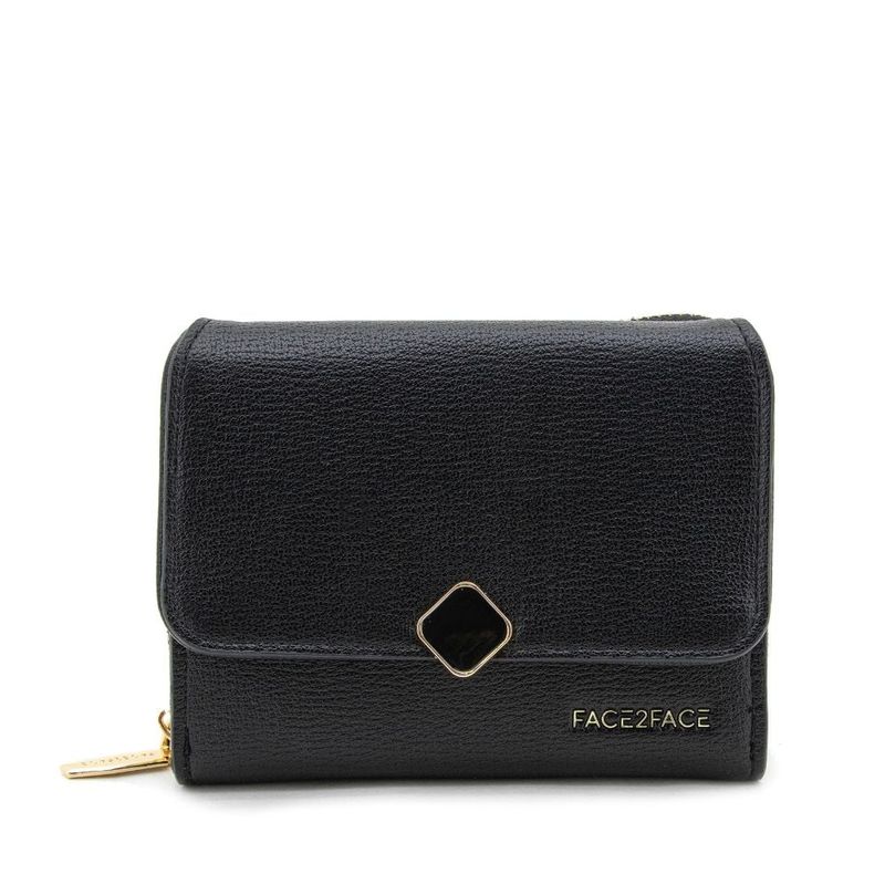 FACE2FACE - BILLETERA PEQUEÑA HERRAJE HEXAGONO FACE2FACE EU242527