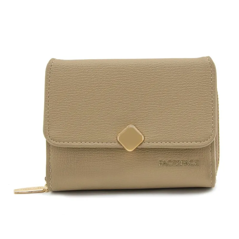 FACE2FACE - BILLETERA PEQUEÑA HERRAJE HEXAGONO FACE2FACE EU242527