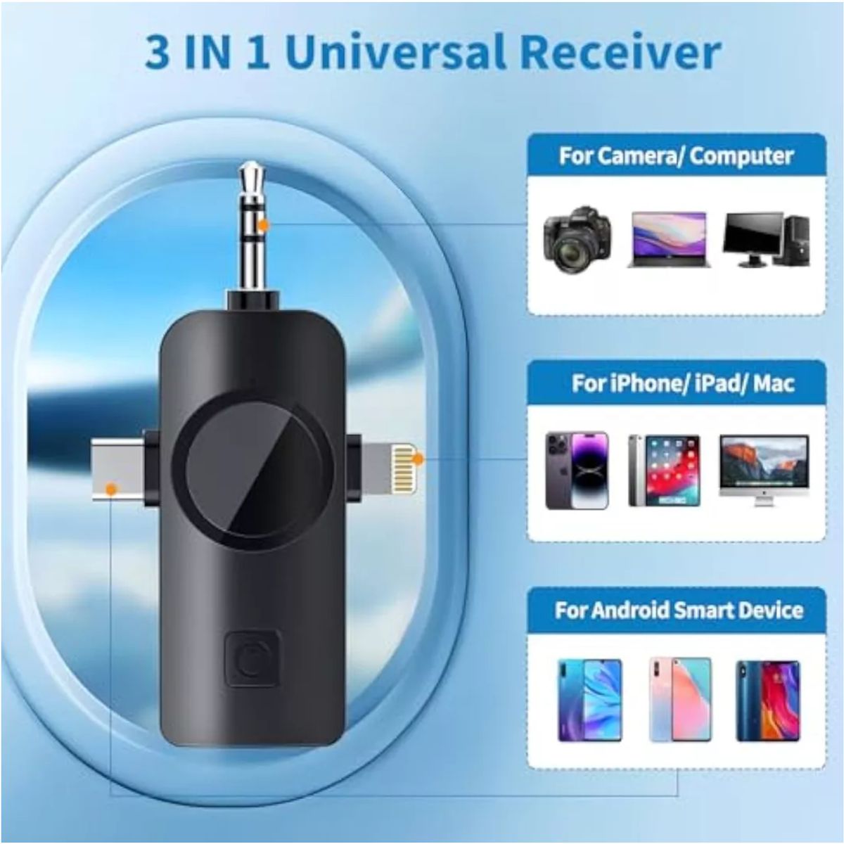 GENERICO - Microfono De Solapa Profesional F11 Inalambrico Con Filtro