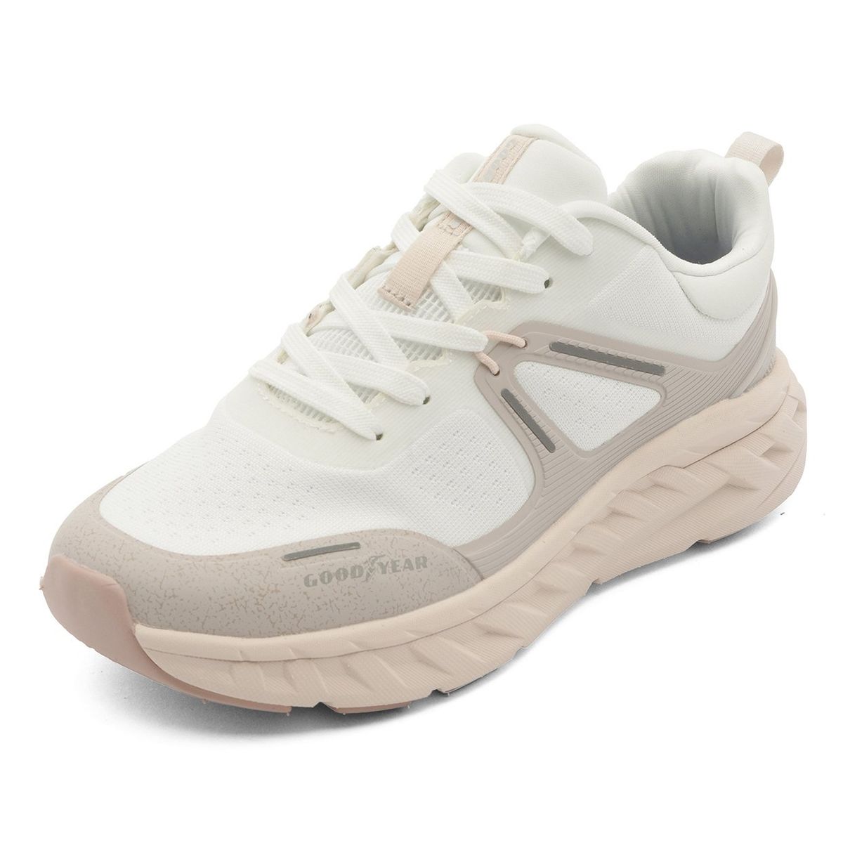 GOODYEAR - Tenis Goodyear Mujer Blanco-Rosa RUSSELL-B