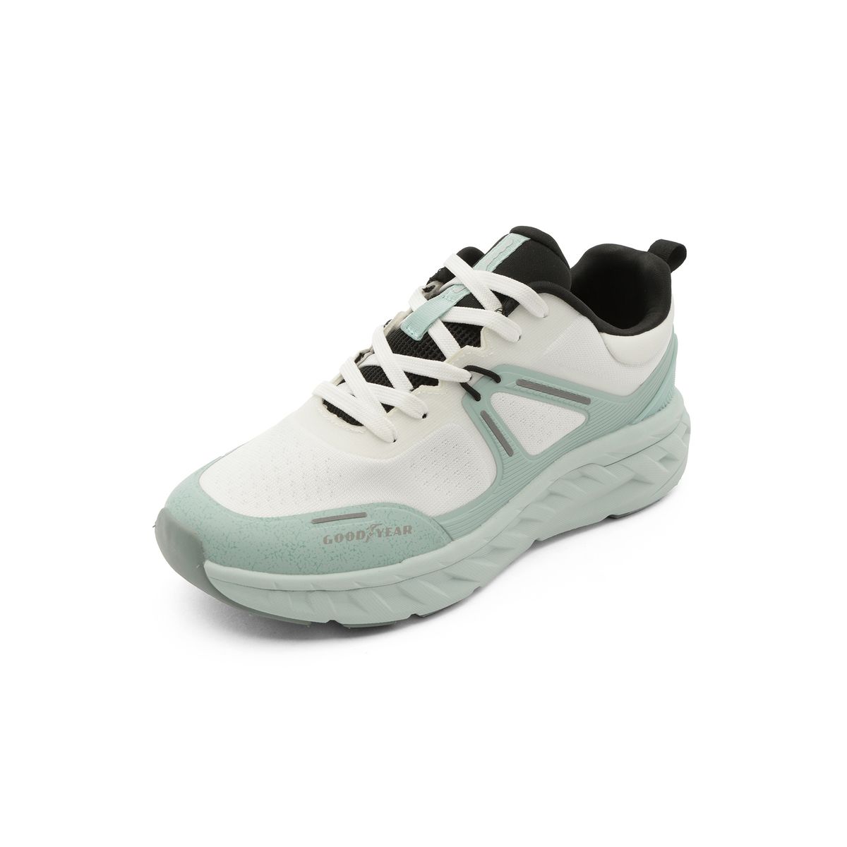 GOODYEAR - Tenis Goodyear Mujer BlancoVerde RUSSELL-C