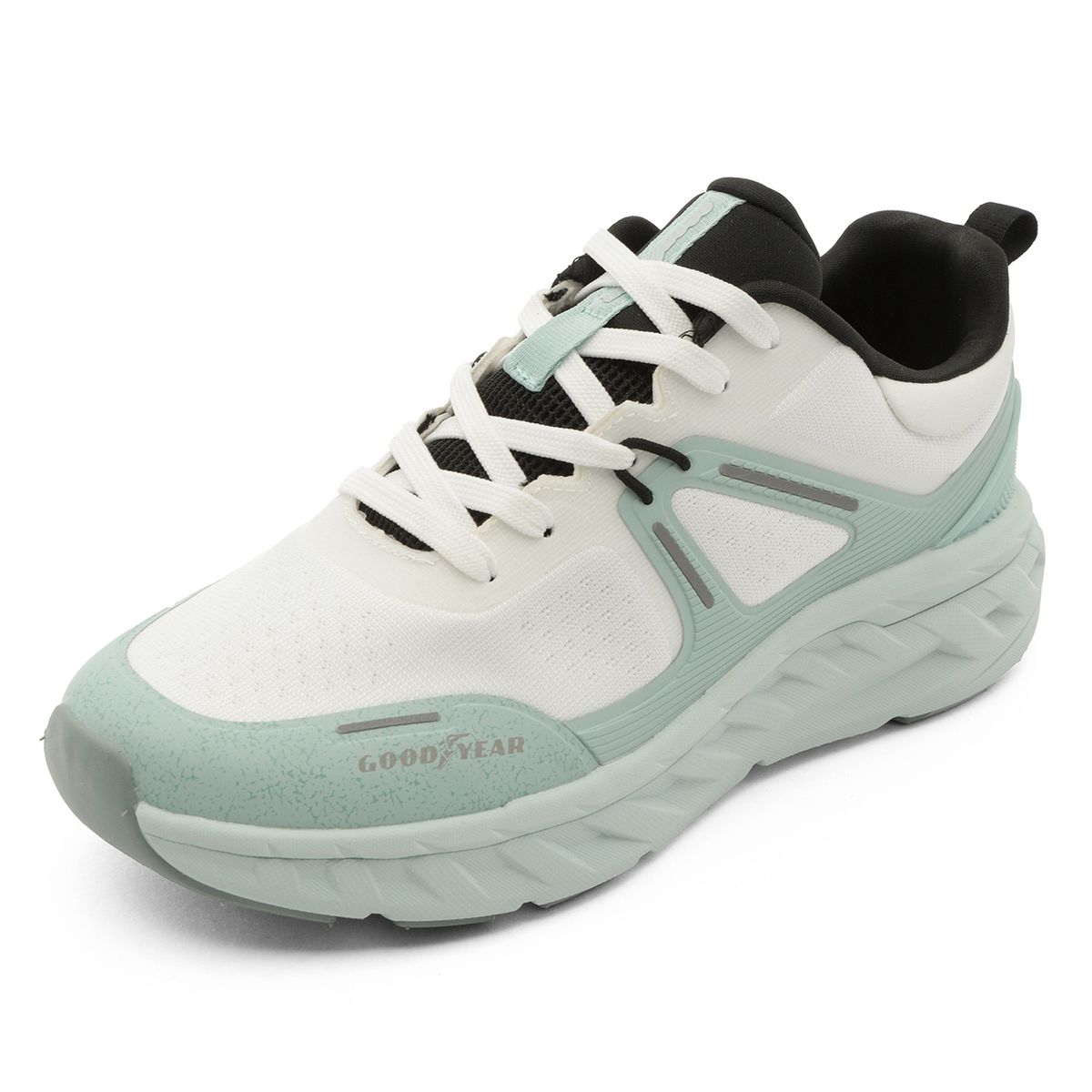 GOODYEAR - Tenis Goodyear Mujer BlancoVerde RUSSELL-C