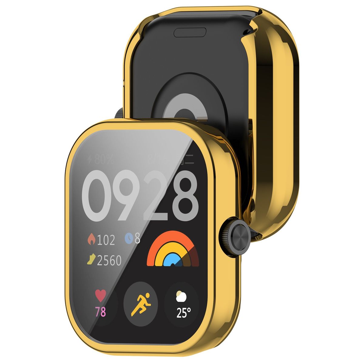 GENERICO - Funda Protectora Para Xiaomi Redmi Watch 5- Dorado