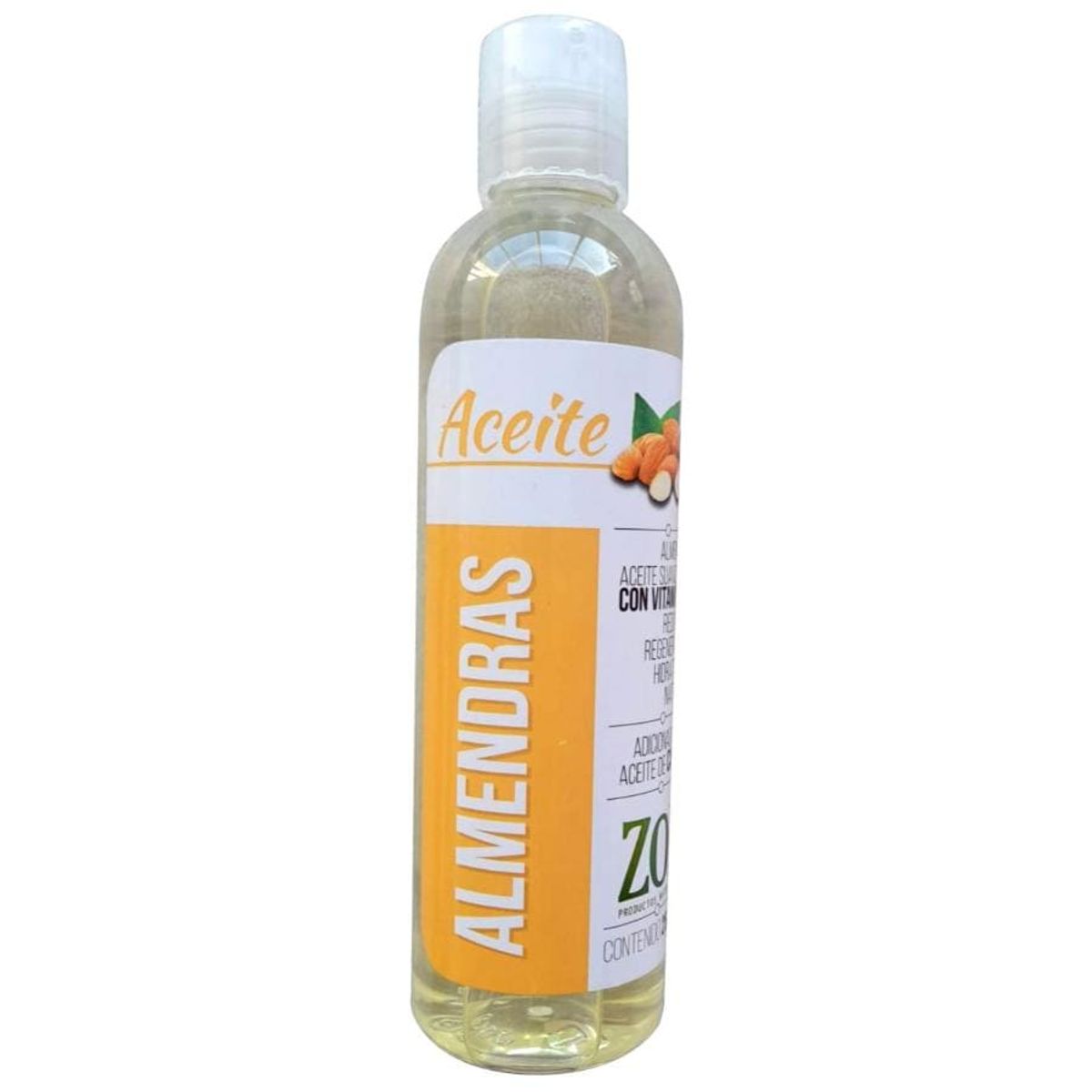 GENERICO - Aceite ALMENDRAS vitamina E aceite vegetal cacay x 250ml
