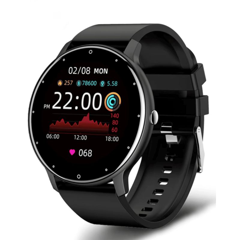 ATOGOB - Reloj Inteligente  Redondo Pulsera Inteligente Monitor de presión