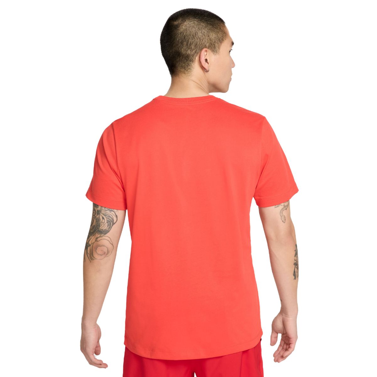 NIKE - Camiseta Esqueleto Nike Dri-Fit Legend Hombre-Rojo