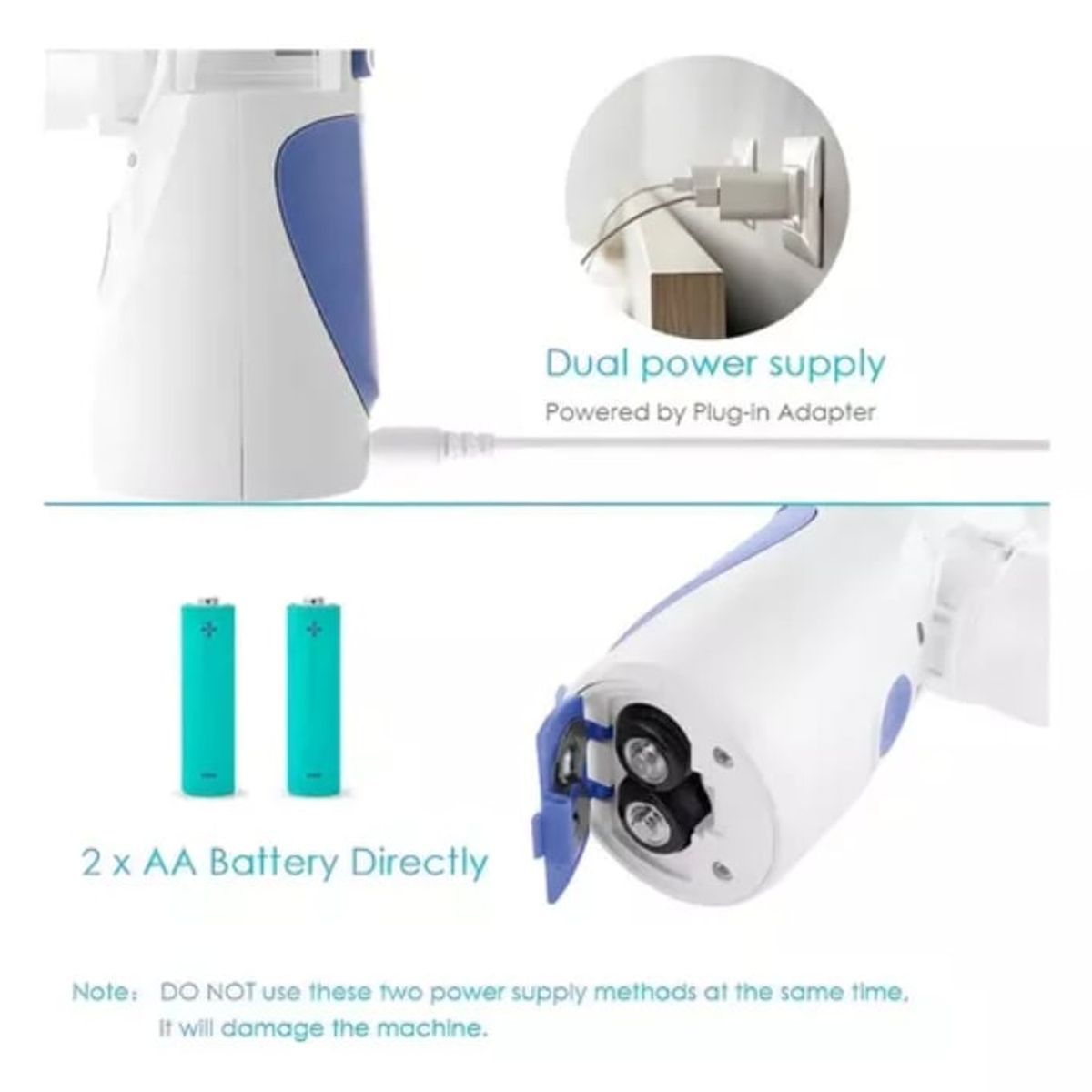 MESH - Nebulizador Portátil Niños Adultos