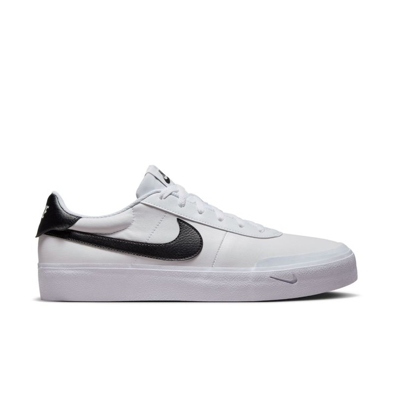 NIKE - Tenis Nike Court Shot Hombre-Blanco/Negro