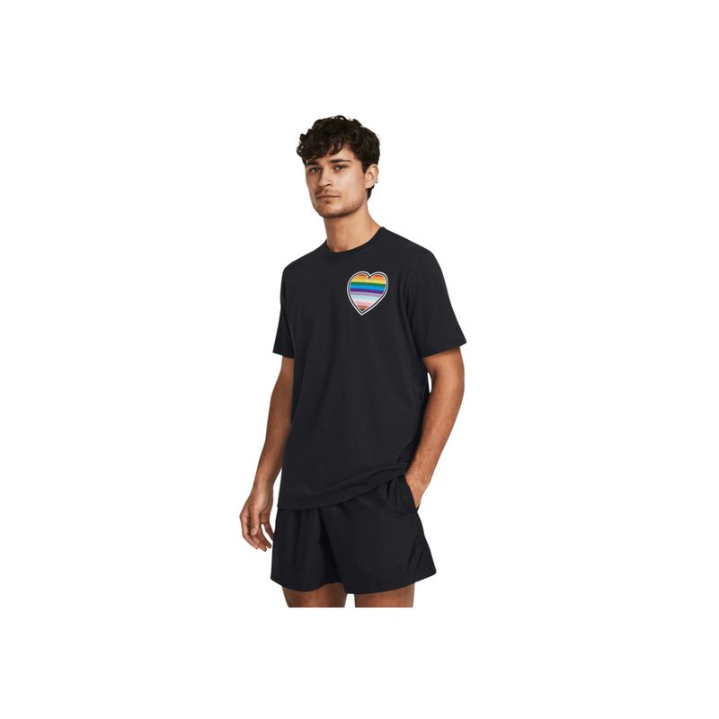 UNDER ARMOUR - Camiseta Hombre UNDER ARMOUR ARTST SERS UNFIED SS Negro UNDER ARMOUR.