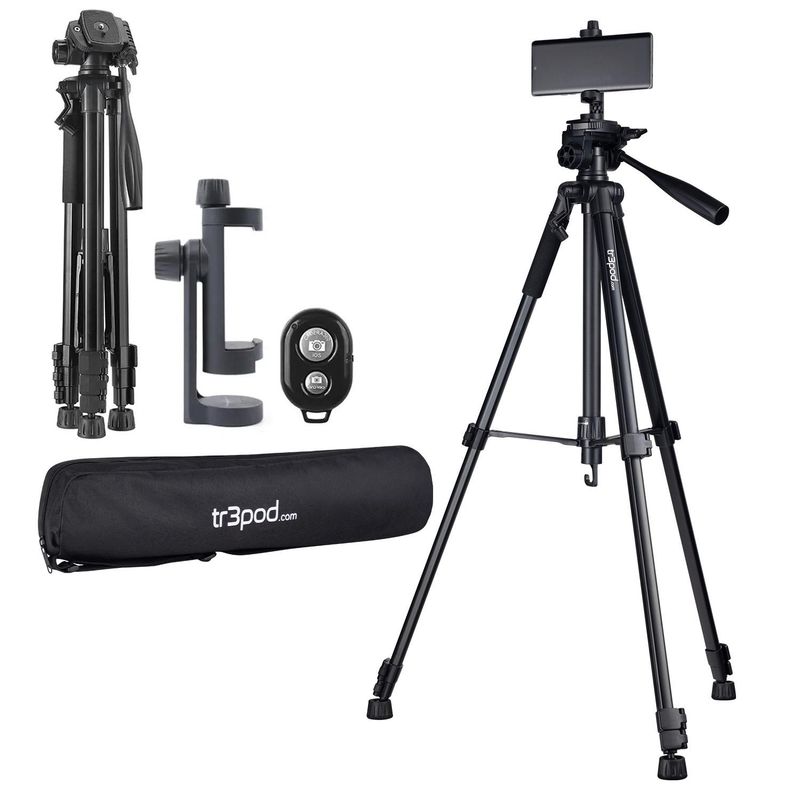 LINKON - Tripode Camara Celular Tr3pod Aluminio Ajustable Bluetooth