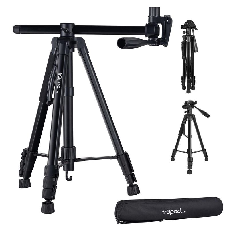 LINKON - Tripode Camara Celular Tr3pod Aluminio Plegable Y Ajustable